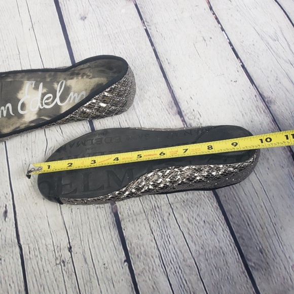 Sam Edelman Silver Metallic Flat shoes - Picture 7 of 8
